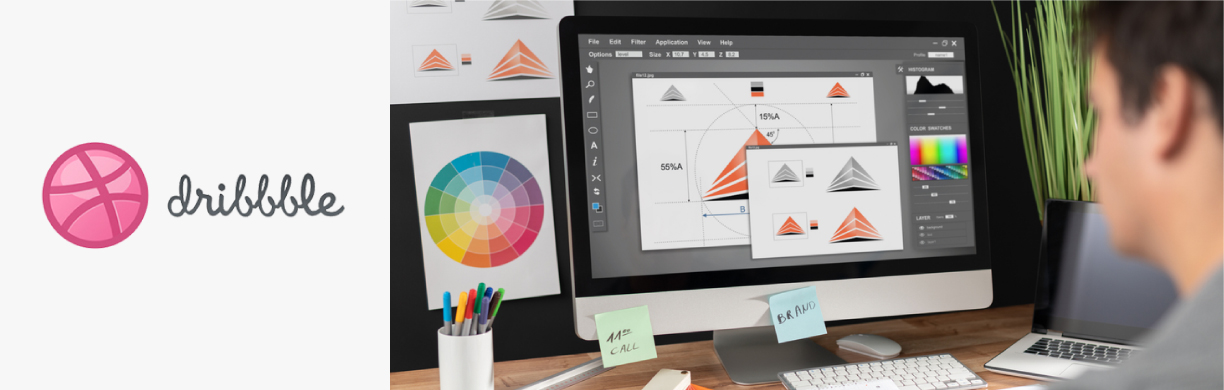 dribbble - the best freelance websites