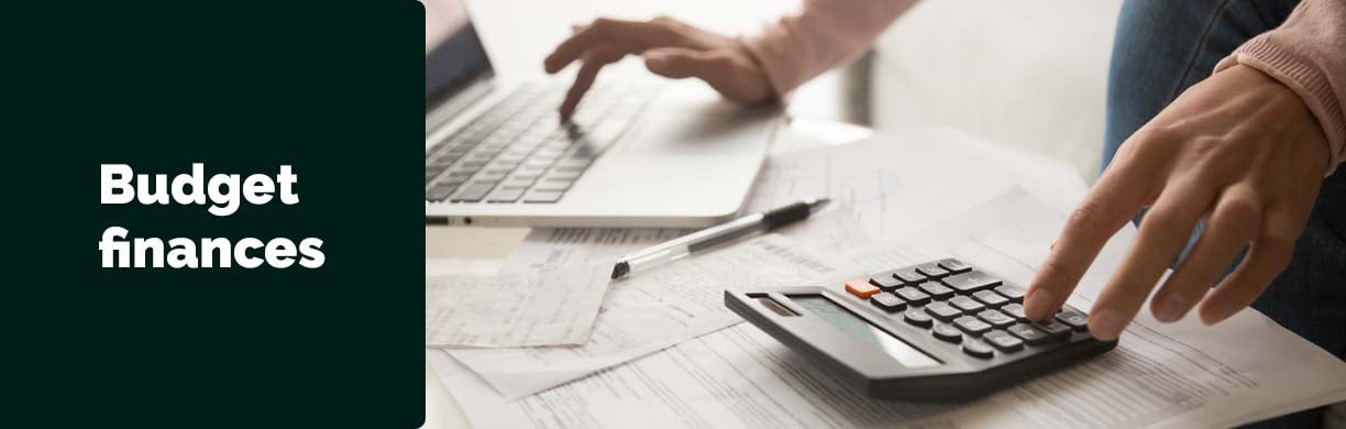 budget your finances to save money fast
