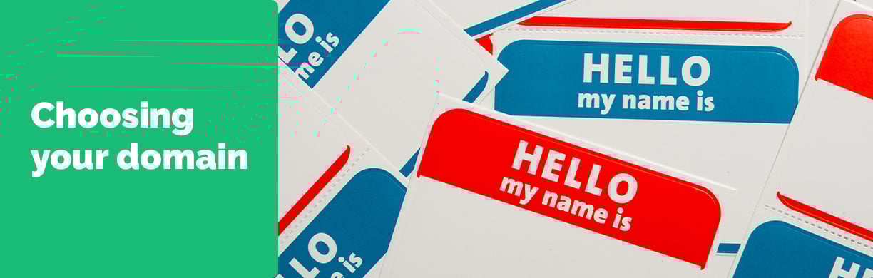 how to choose a domain name